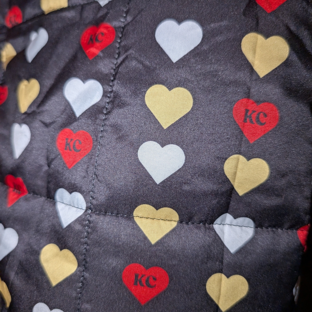 Heart Pattern Kids Jacket - Picture 3 of 3